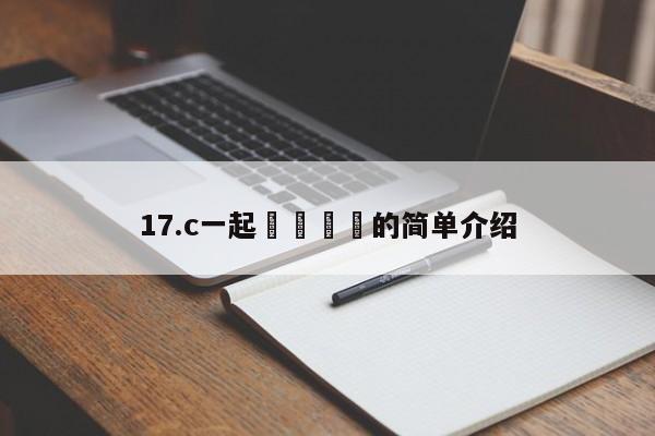 17.c一起🌿的简单介绍